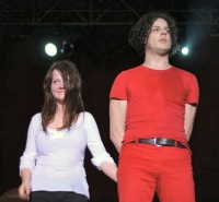 The white stripes